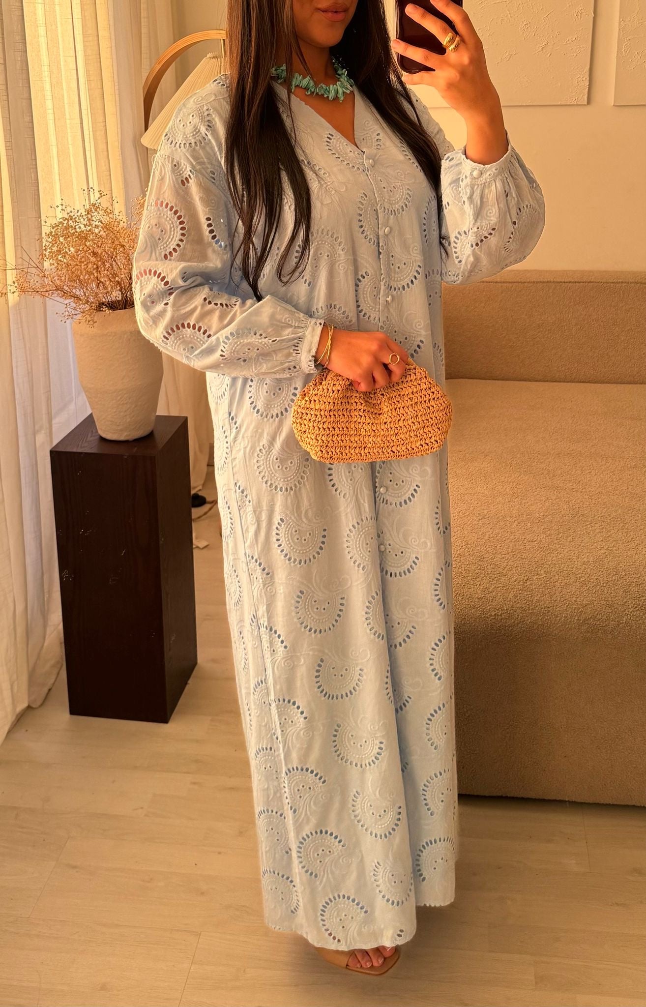 Kleid Solena babyblau