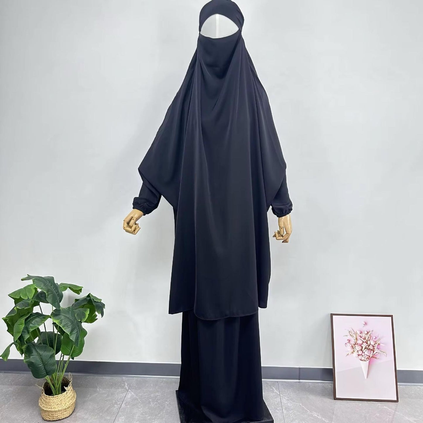 Jilbab Lilac