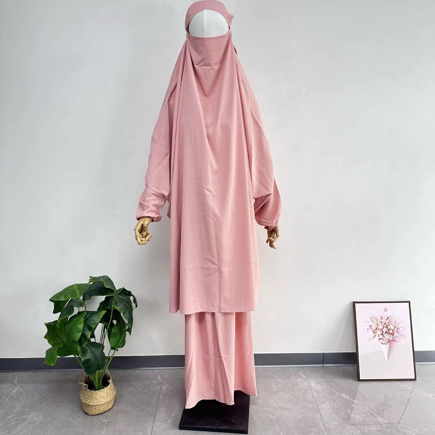 Jilbab Lilac