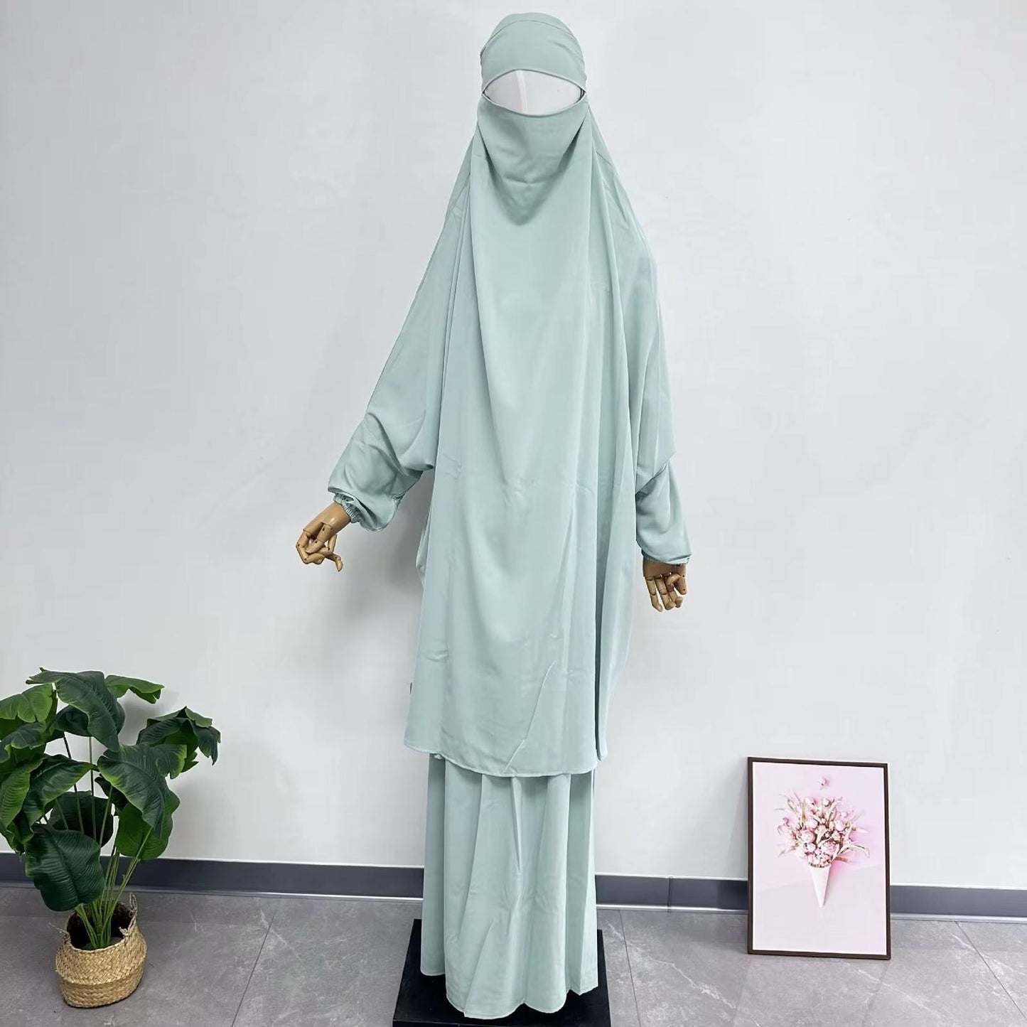 Jilbab Lilac
