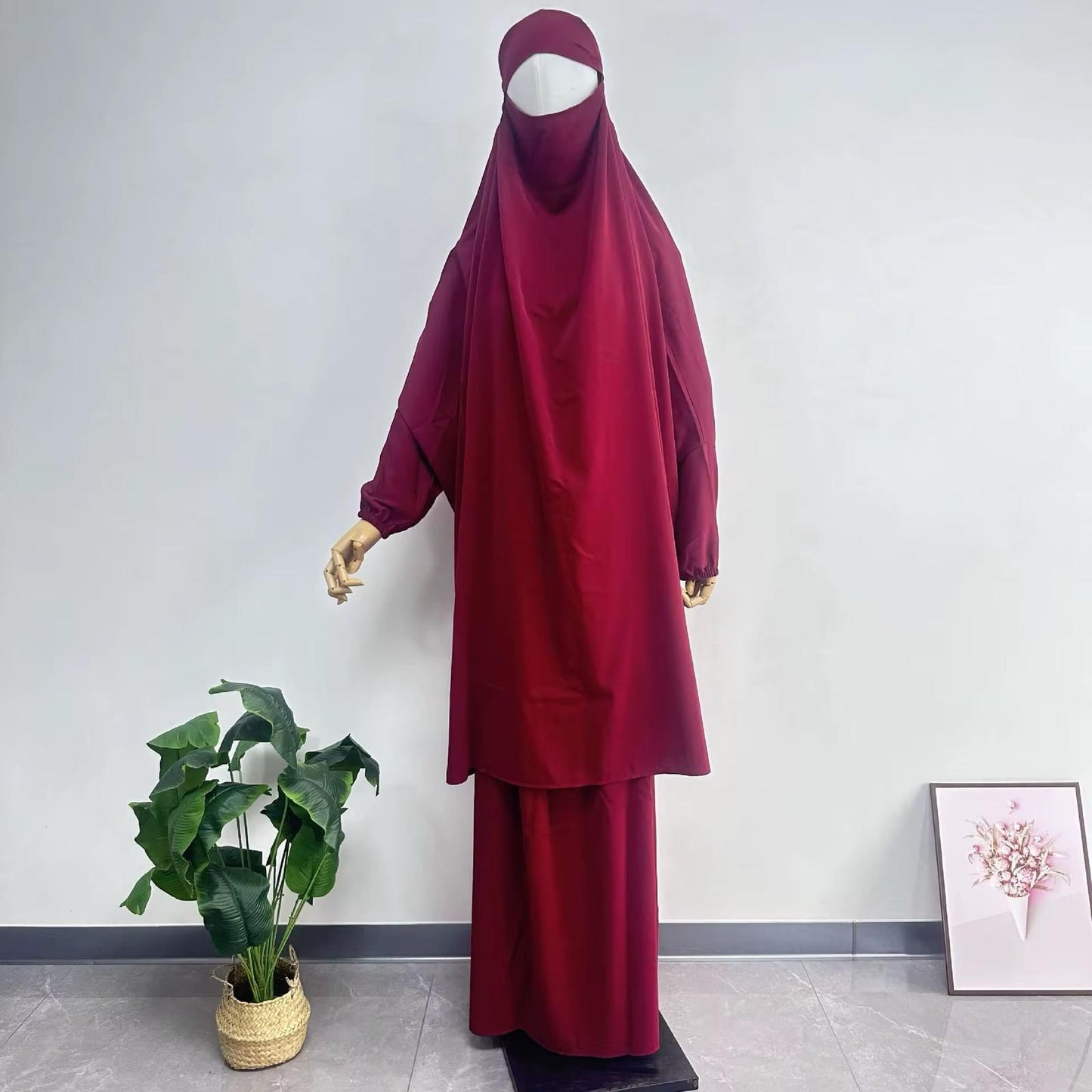 Jilbab Lilac