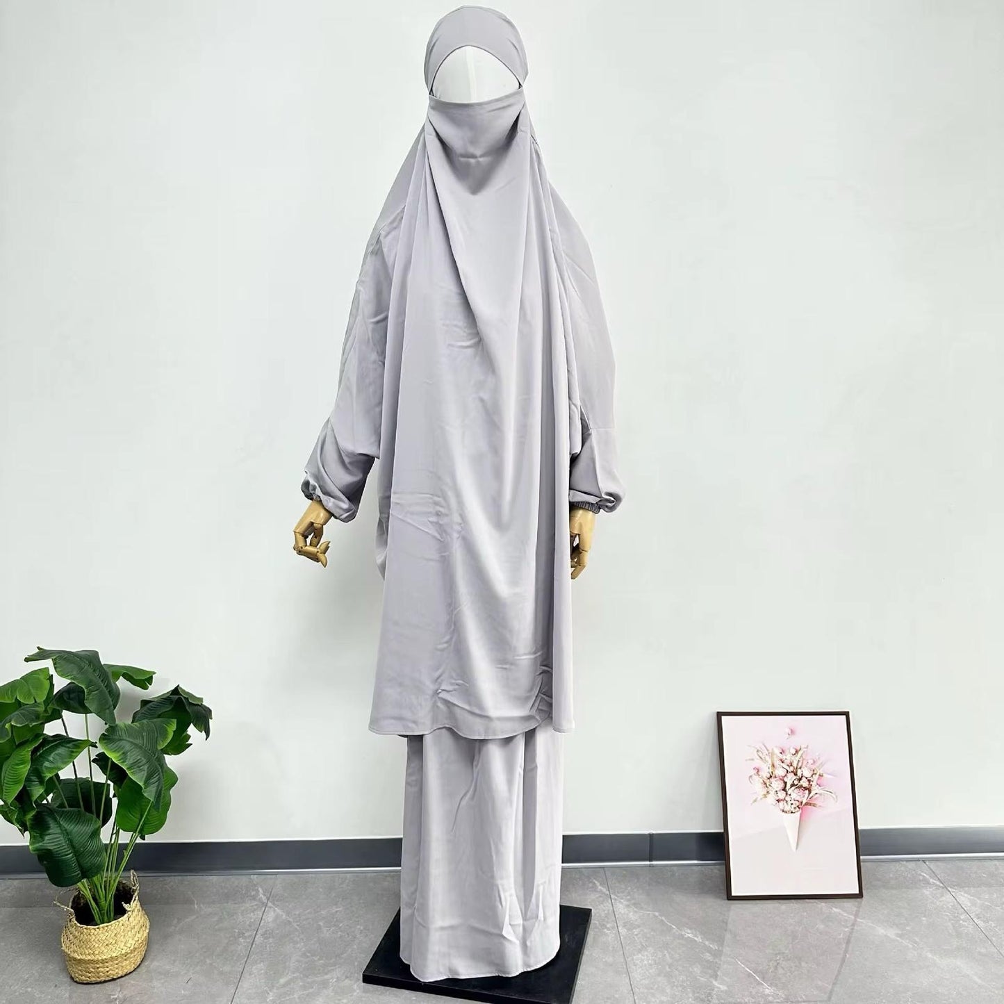 Jilbab Lilac