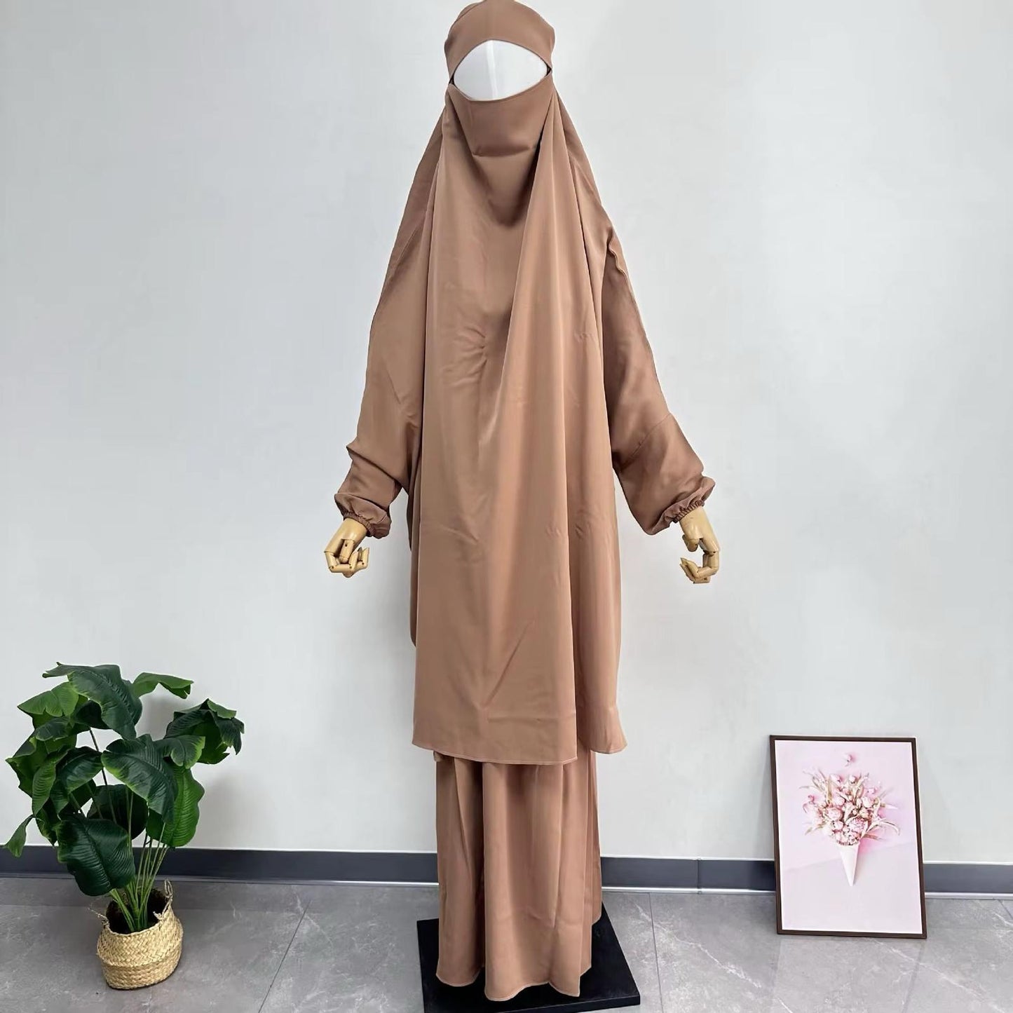 Jilbab Lilac