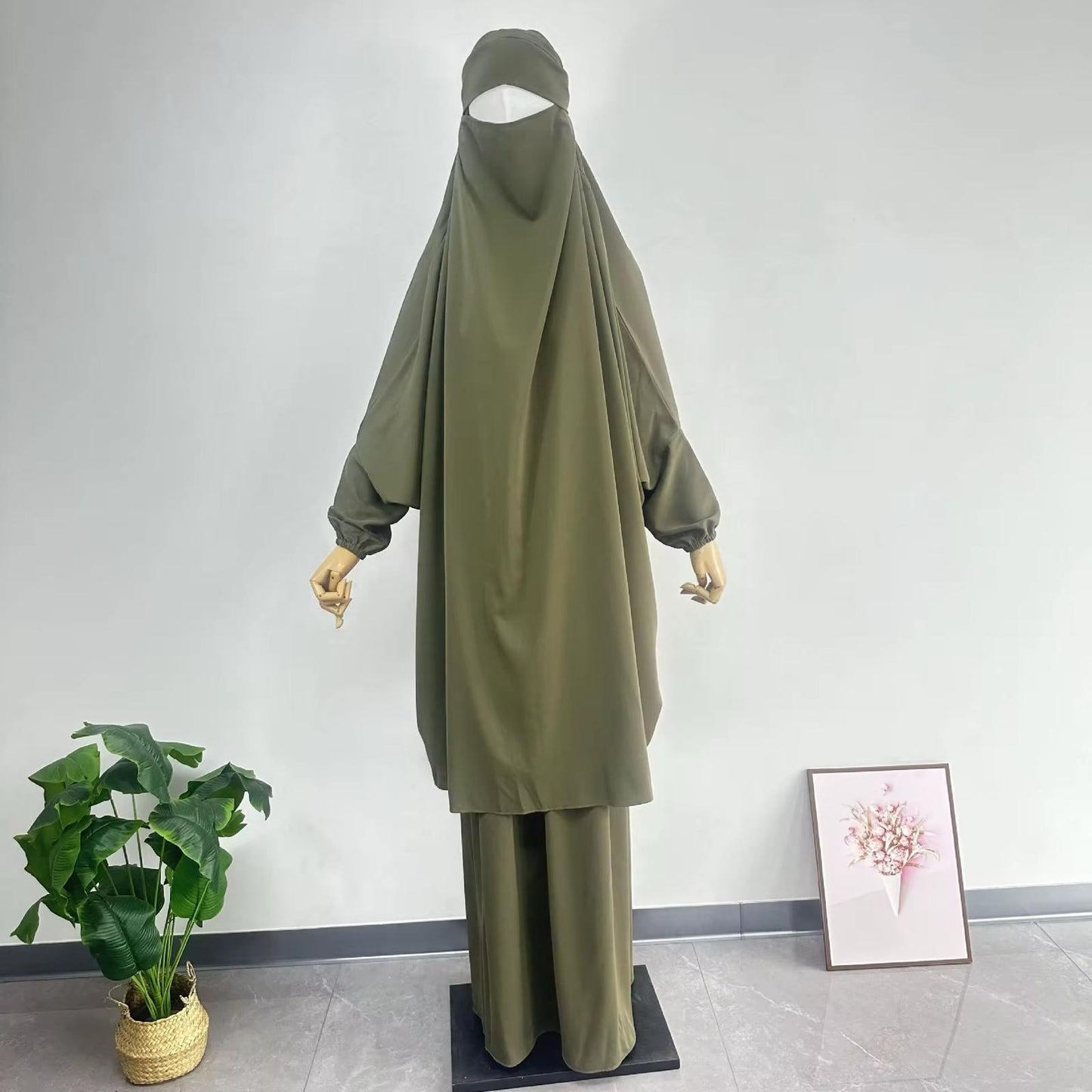 Jilbab Lilac