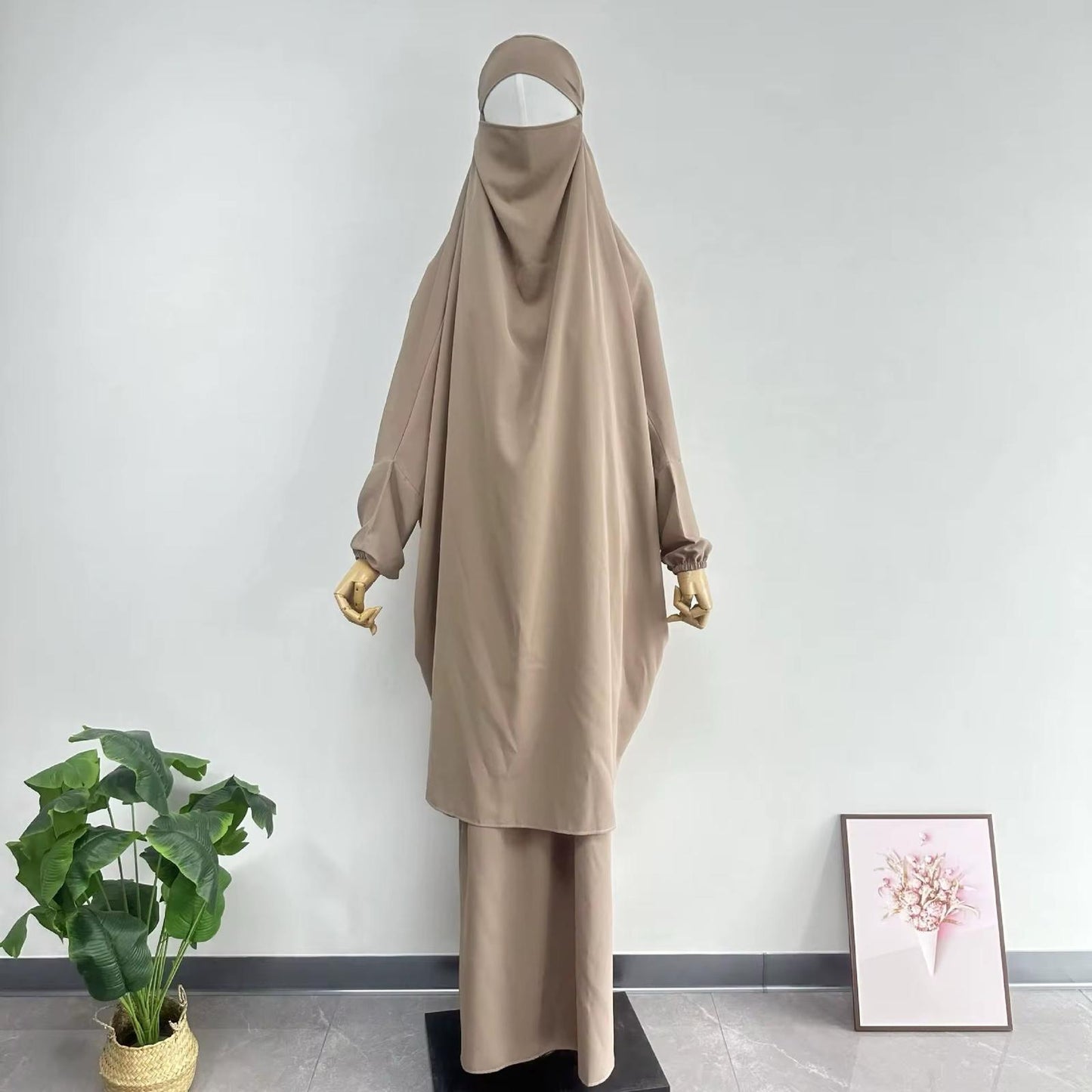Jilbab Lilac