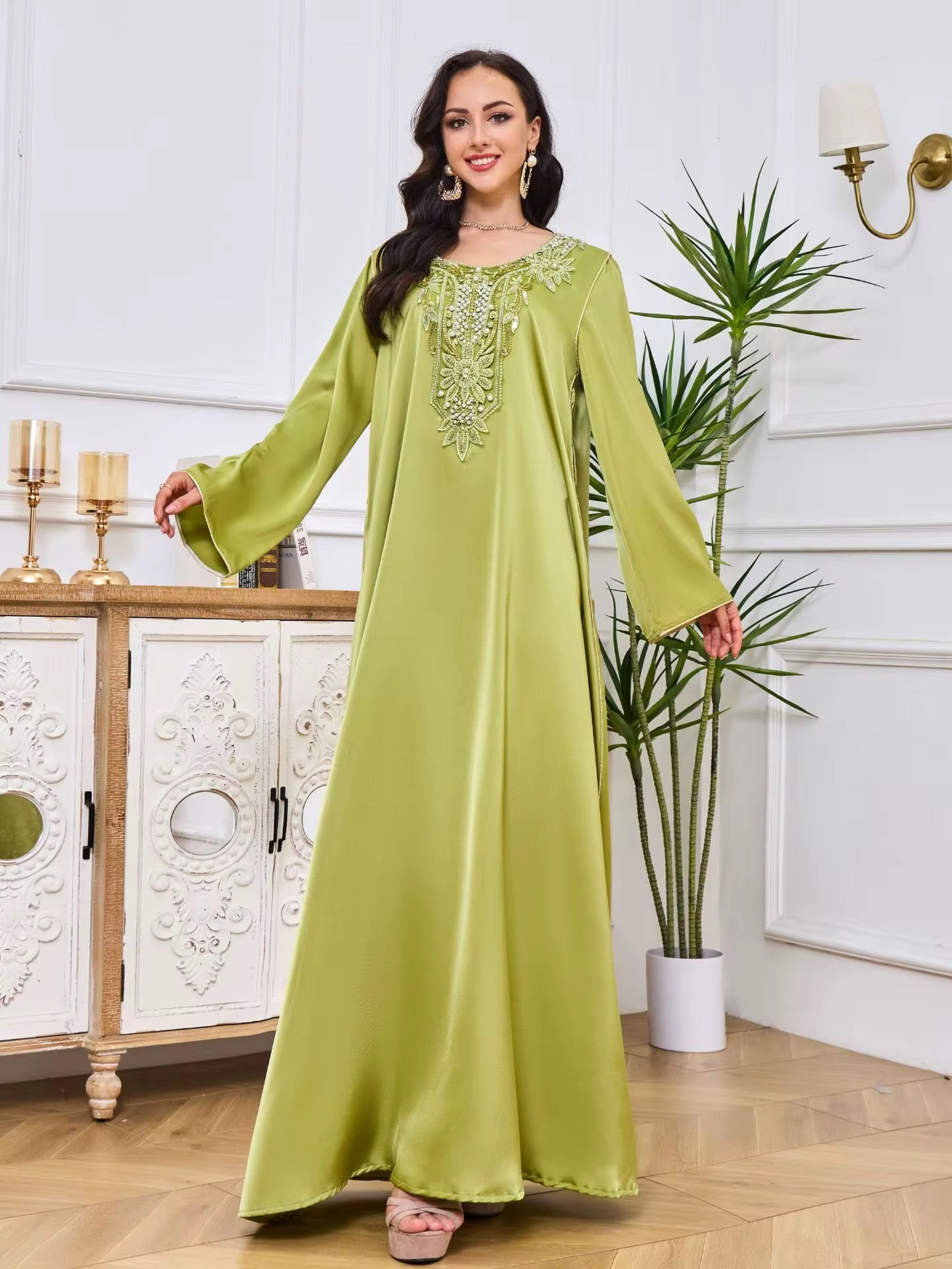 Satin Kaftan