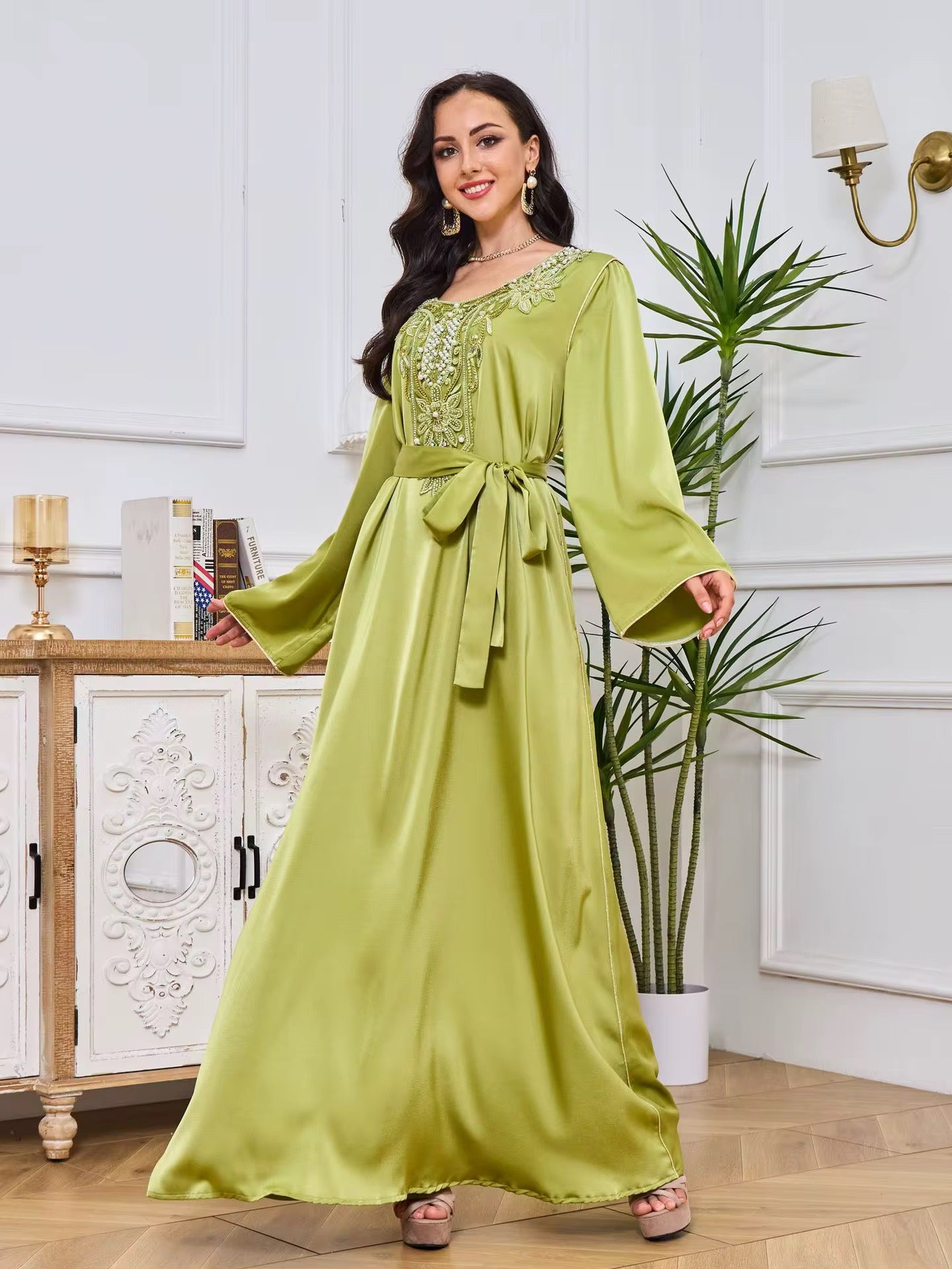 Satin Kaftan