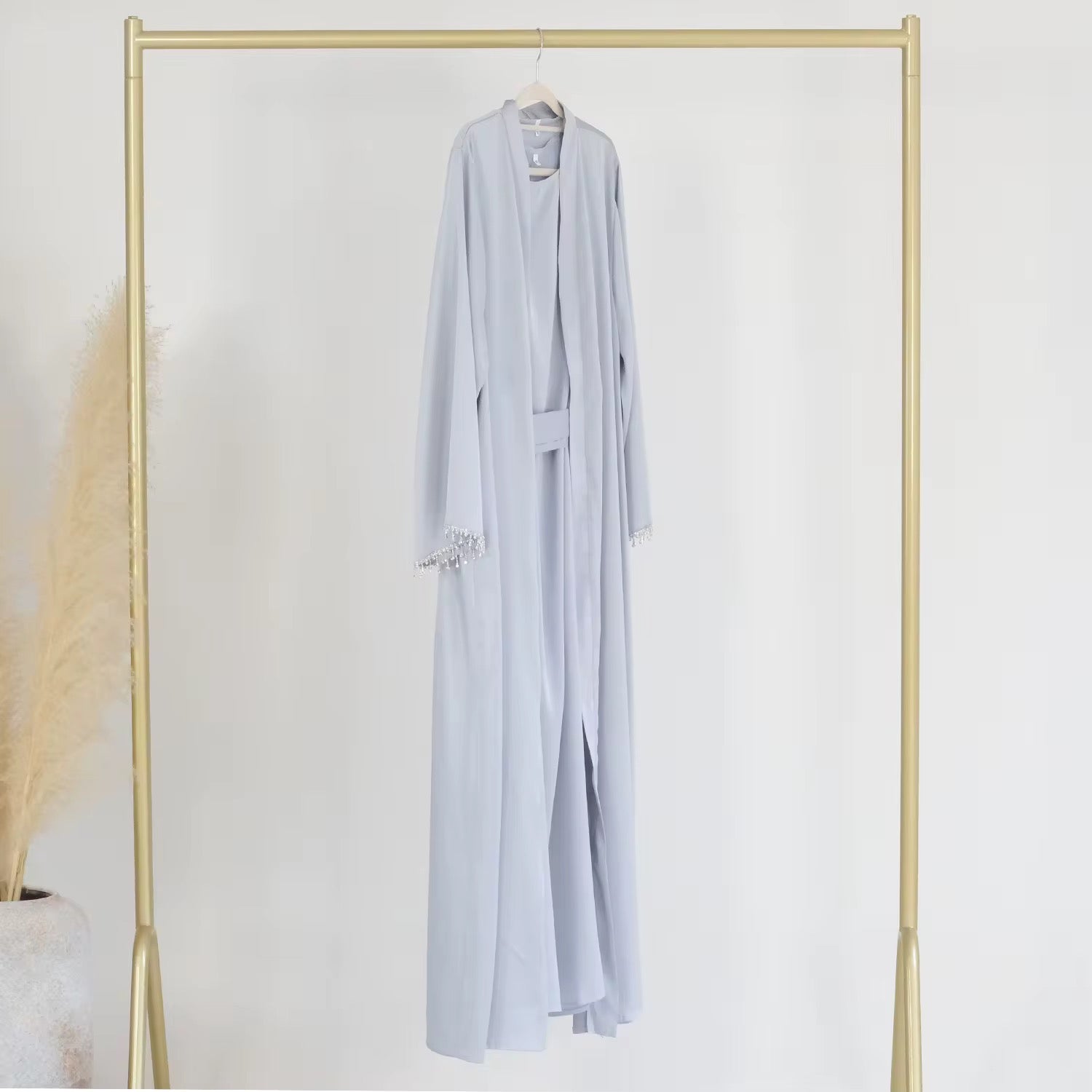 Abaya Set Diamonds (Größentabelle beachten emiratische Abaya Größe)