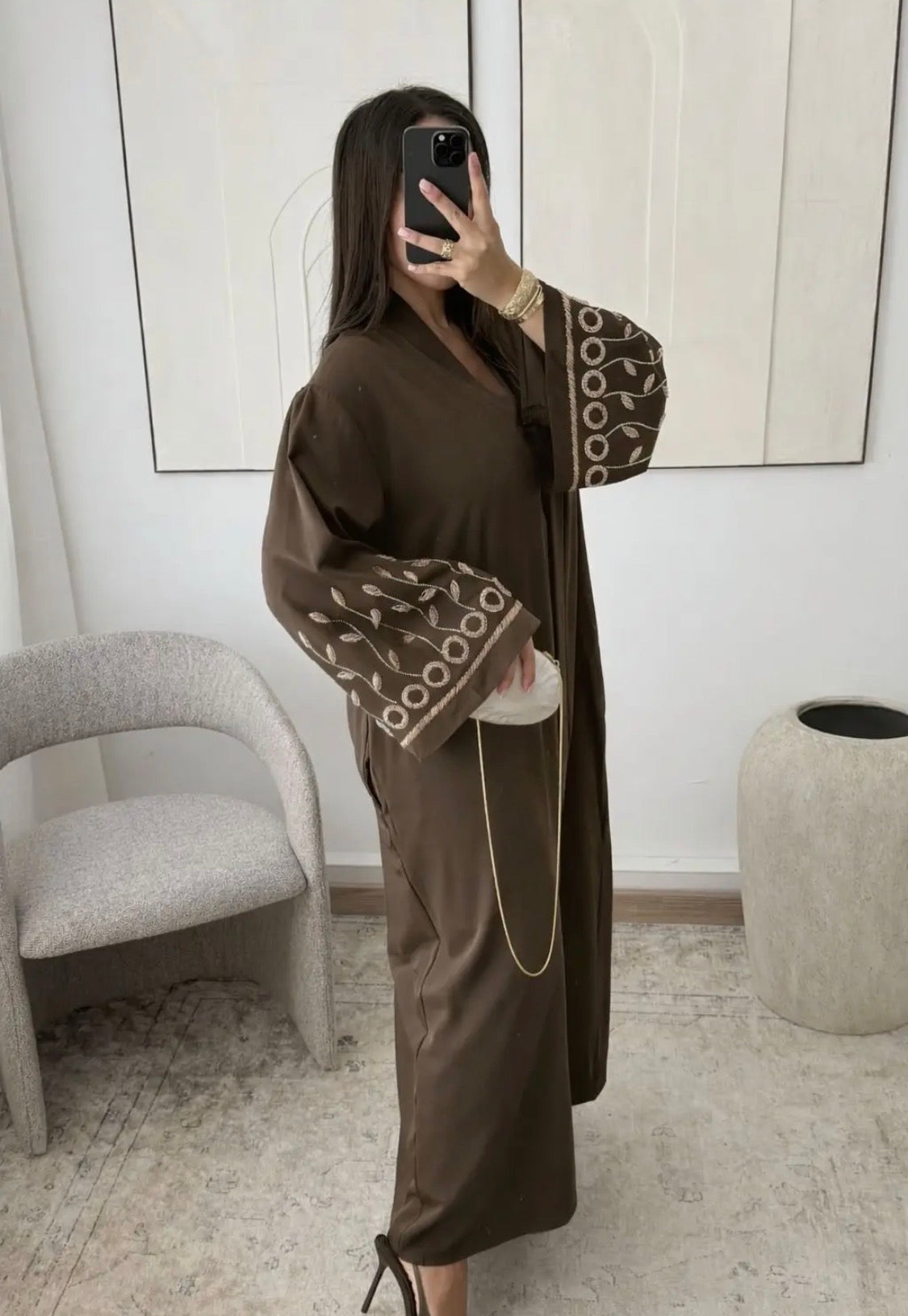 Dubai Abaya Leavs