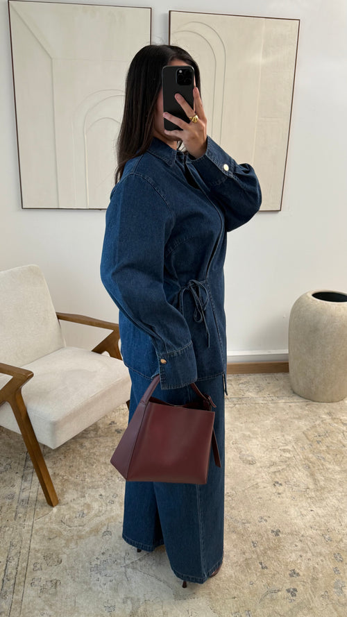 2 Teiler Jeans Schleife (mit Hose)