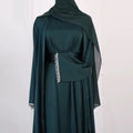 Abaya Set Diamonds (Größentabelle beachten emiratische Abaya Größe)