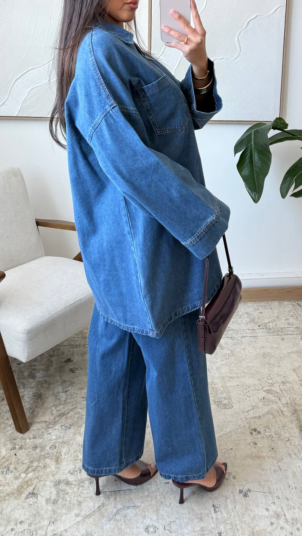 Jeans 2Teiler Reisverschluss