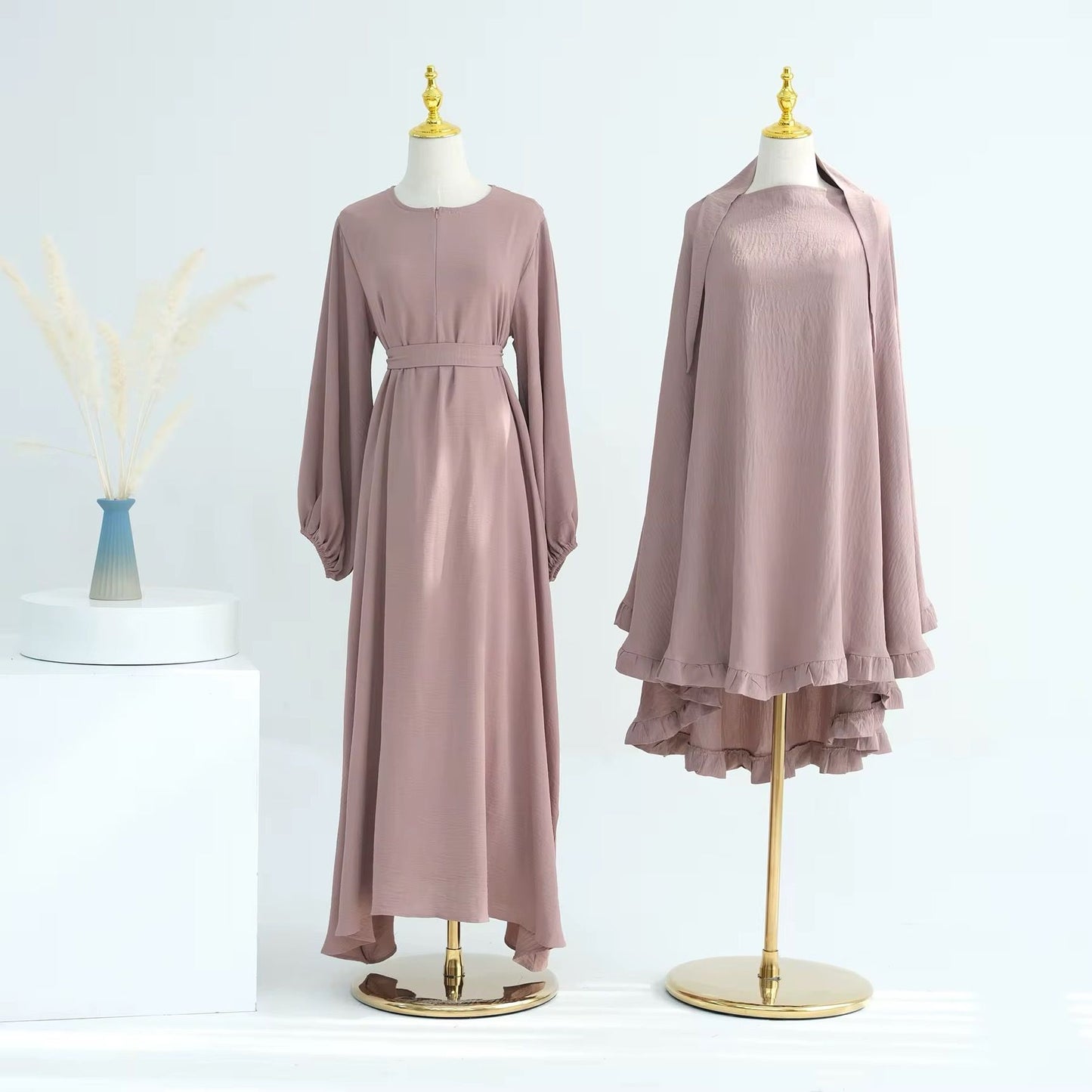 Abaya + Khimar Set Iris