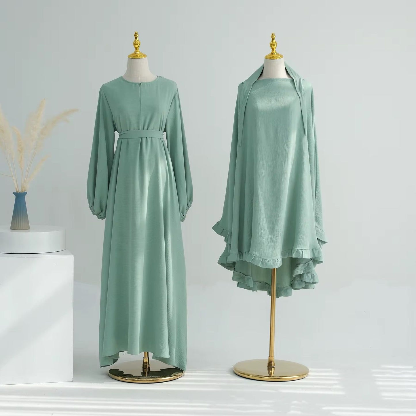 Abaya + Khimar Set Iris