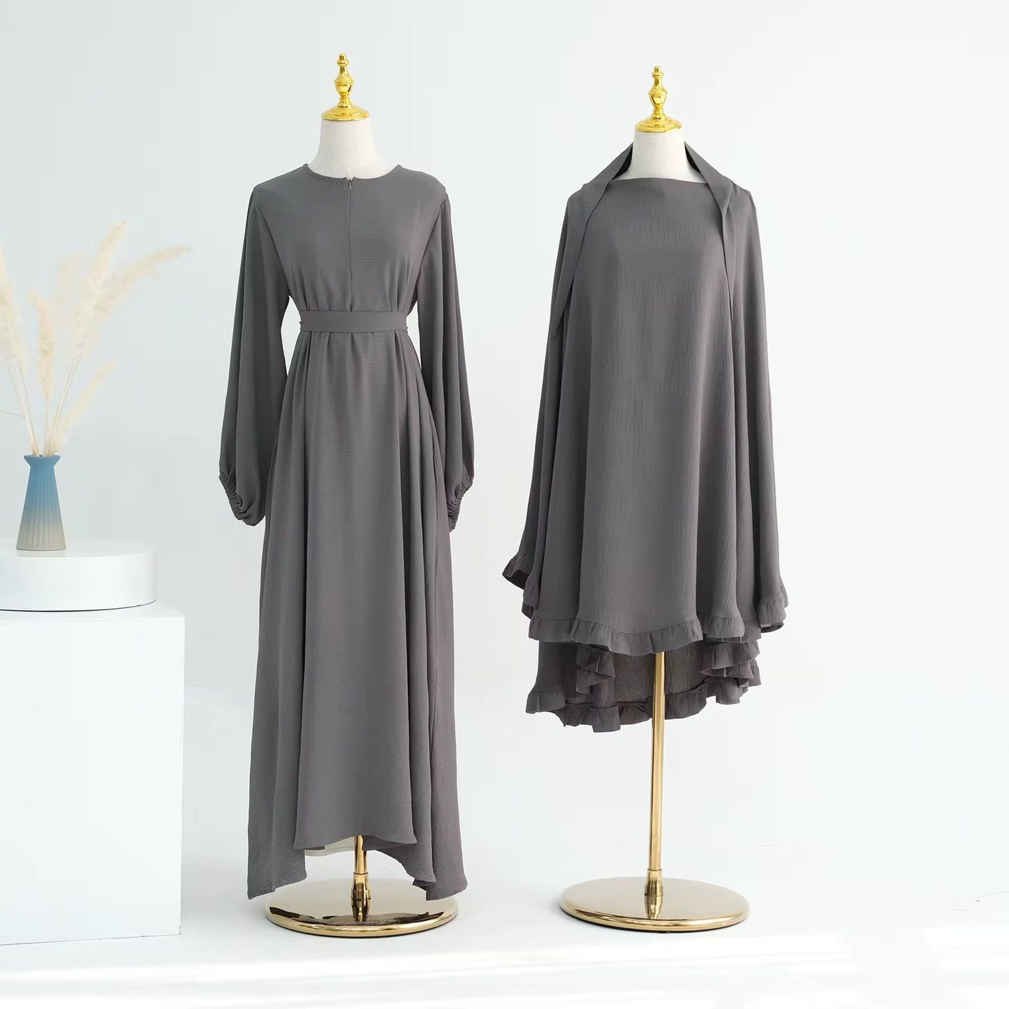 Abaya + Khimar Set Iris