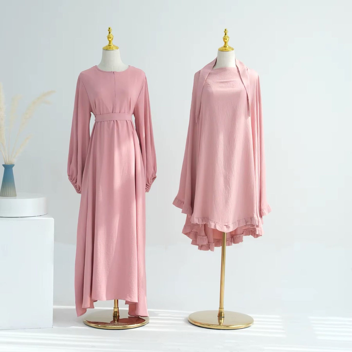 Abaya + Khimar Set Iris