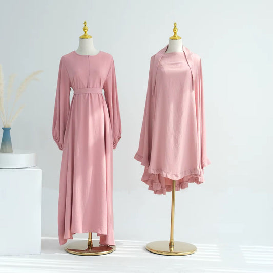 Abaya + Khimar Set Iris