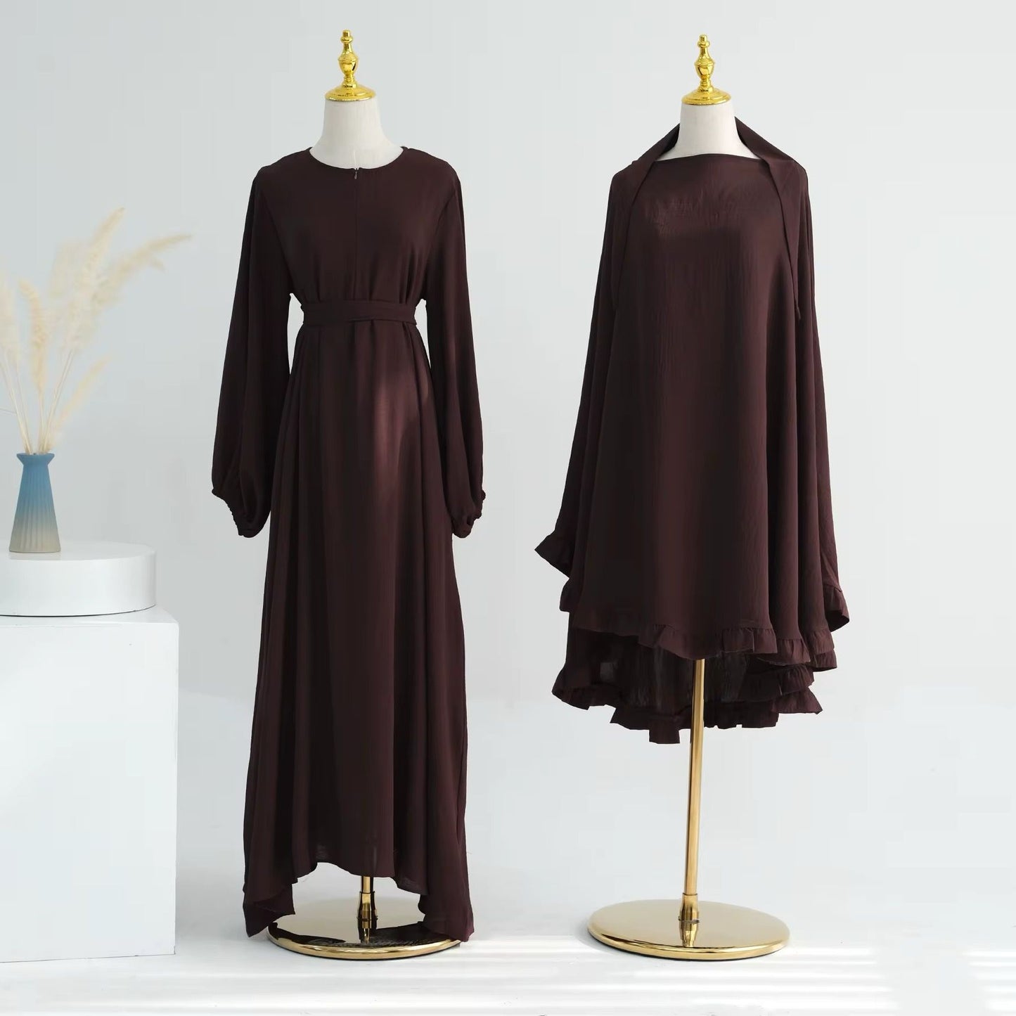 Abaya + Khimar Set Iris
