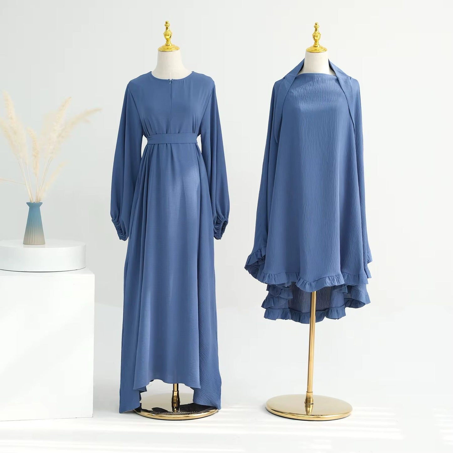 Abaya + Khimar Set Iris