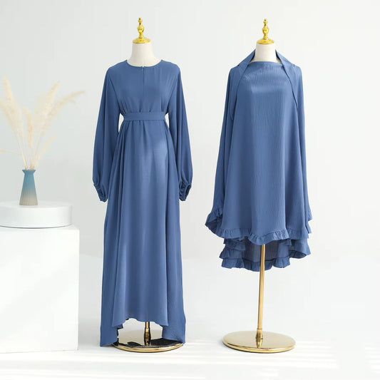 Abaya + Khimar Set Iris