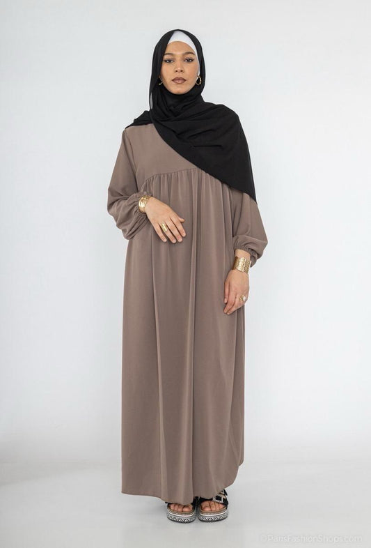 Basic Abaya Medina Seide