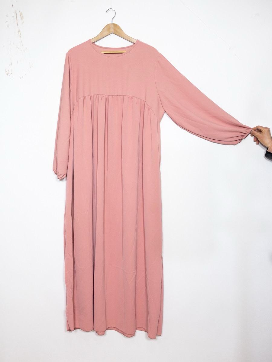 Basic Abaya Medina Seide