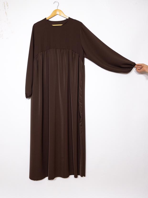 Basic Abaya Medina Seide