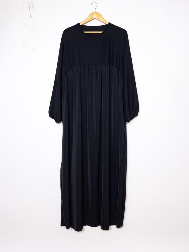 Basic Abaya Medina Seide