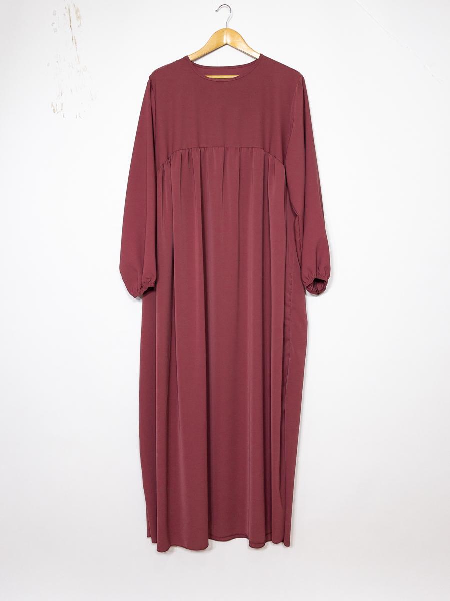 Basic Abaya Medina Seide