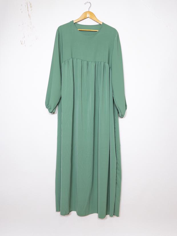 Basic Abaya Medina Seide