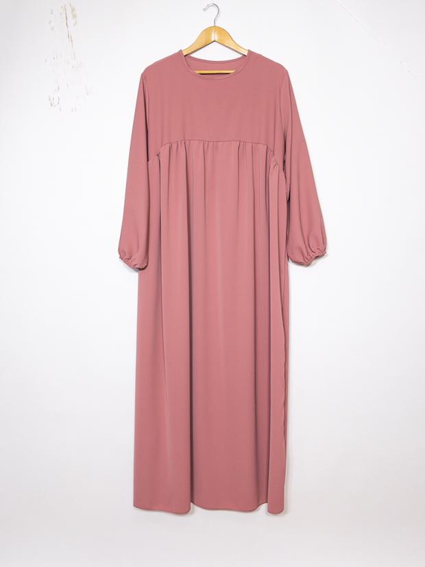 Basic Abaya Medina Seide
