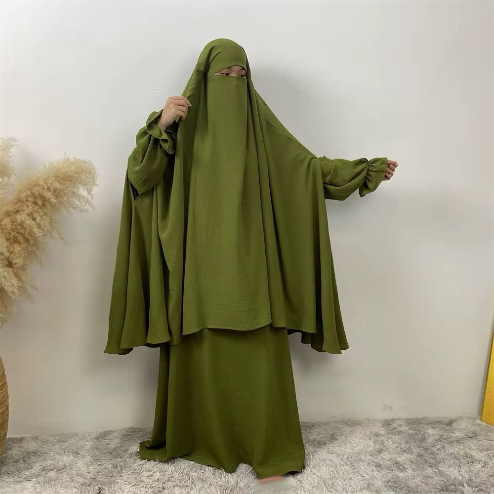 Abaya + Khimar Set Bluebell