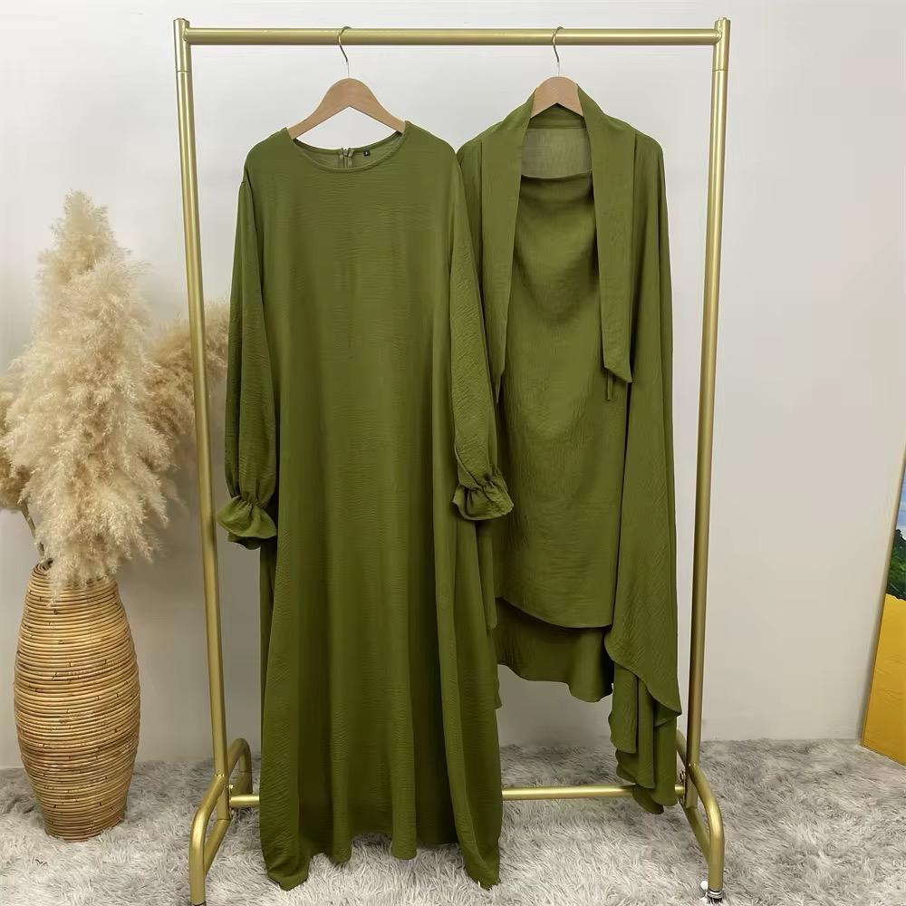 Abaya + Khimar Set Bluebell
